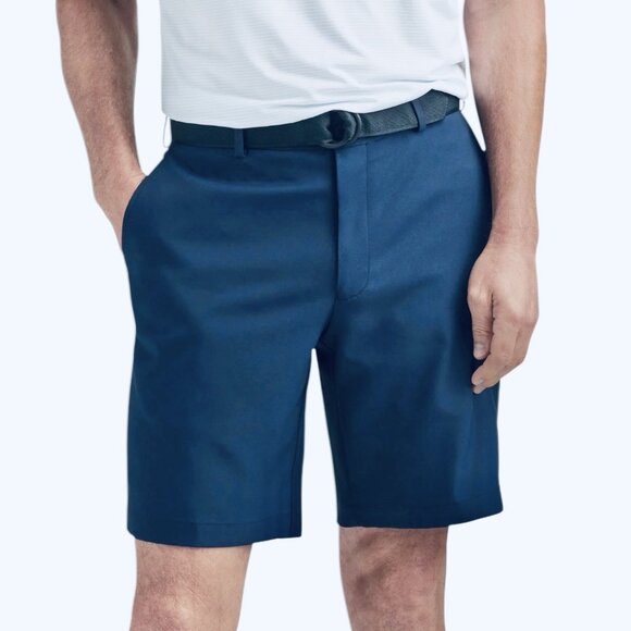 Peter Millar Other - Peter Millar Salem Size 35 Performance EB82 Shorts Mens Aegean Blue Crown Sport